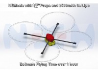 12" Prop Carbon Motor Arm 5mm thickness x4pcs -D453mm 12" Prop Carbon Motor Arm 5mm thickness x4pcs -D453mm