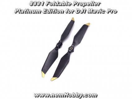 8331 Foldable Propeller Platinum Edition for DJI Mavic Pro