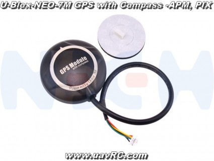 Ublox NEO-7M GPS With Compas for APM, PIXhawk, Flight Controllers