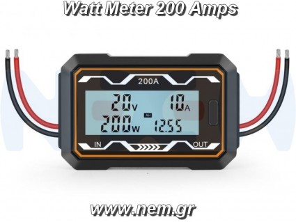 Precision Watt Meter 200A, Power Analyzer