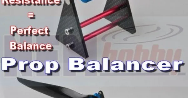 Promise Hobby Alloy Magnetic Propeller Balancer – For RC Boats (Gas, Nitro, Electric)