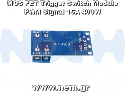 Relay Module Solid State Dual MOSFET 15A 400W High-Power PWM Switch (DC 5V–36V) Relay Module Solid State Dual MOSFET 15A 400W High-Power PWM Switch (DC 5V–36V)